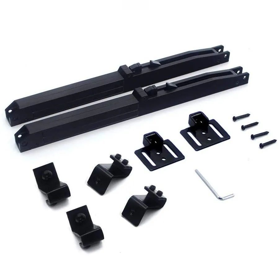 2 Pcs Easy Install Slide Damper Soft Close Slides Mechanism Furniture Remission Accessory For Guide Sliding Barn Door Track
