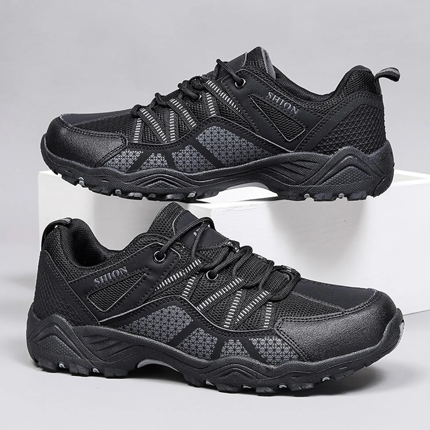 Arch Support Fitness Sneaker for Men Supportive Running Athletic Sneaker Lightweight Non Slip Sneakers for Men