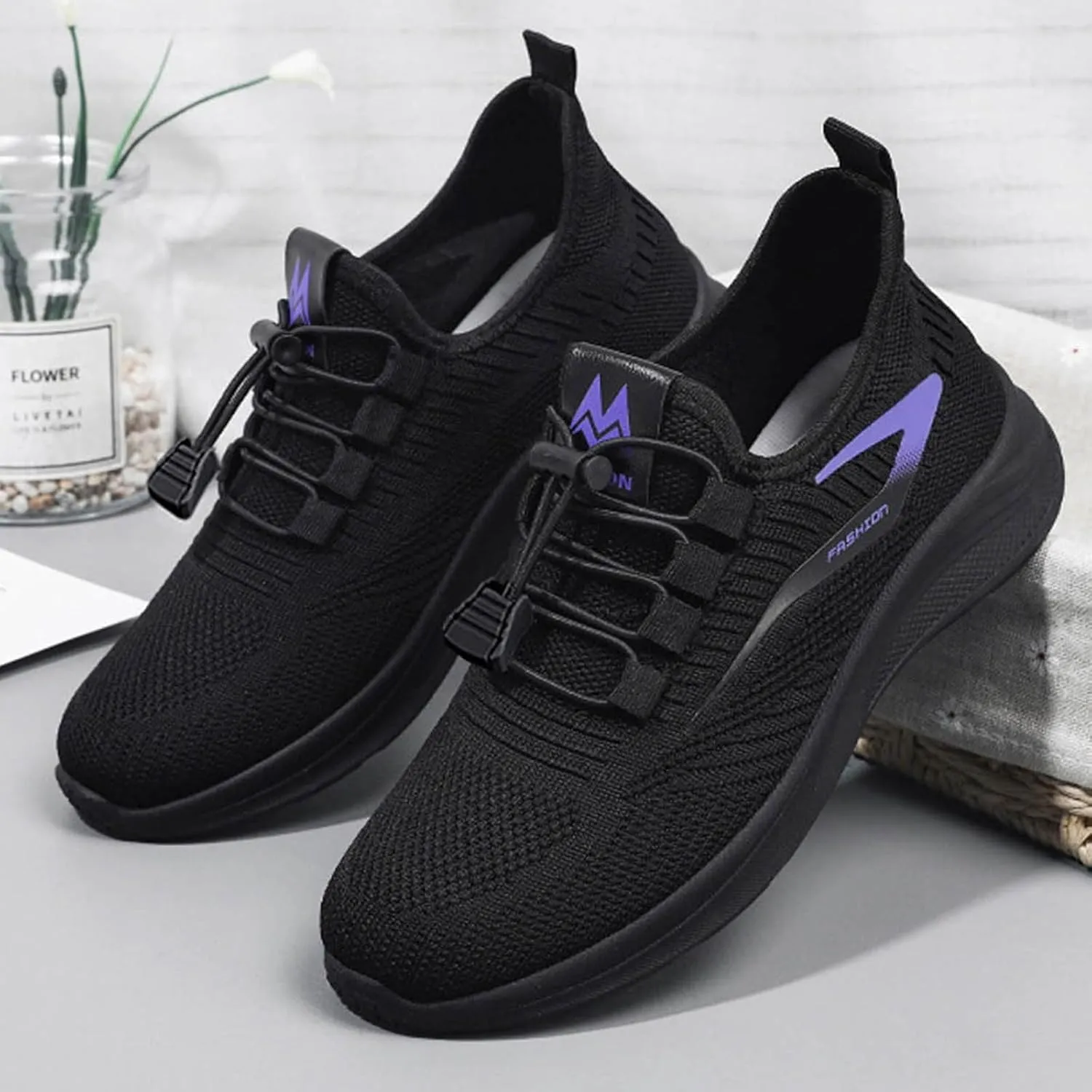 Arch Support Versatile Sneakers for Women Comfort Lightweight Breathable Sock Shoes Arch Support Walking Shoe