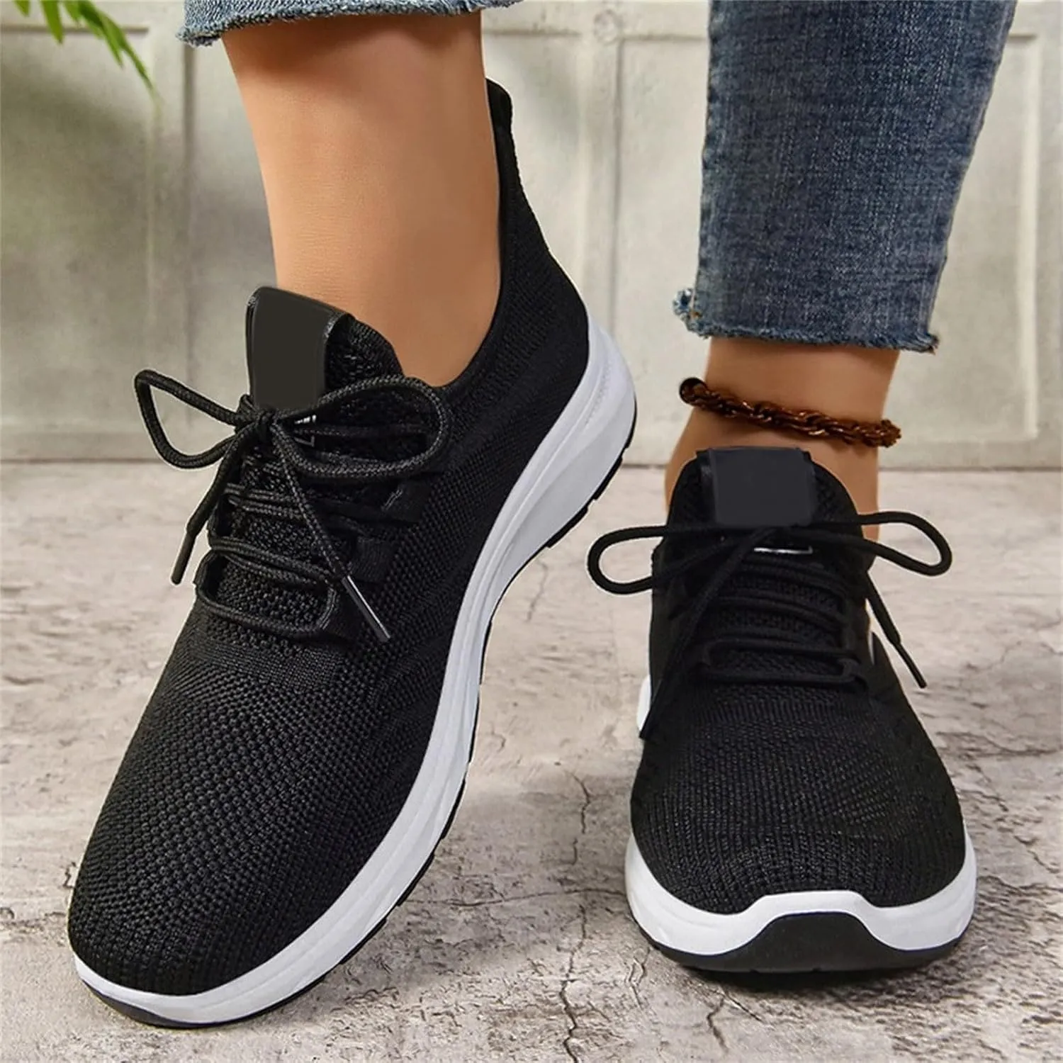 Athletic Shoes Women Slip On Soft Foam Sole Sports Shoes Breathable Mesh Sneakers Causal Walking Workout Tennis Shoes