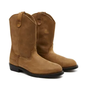 Baxter Gaucho Boot Distressed Brown