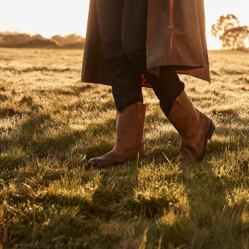 Baxter Gaucho Boot Distressed Brown