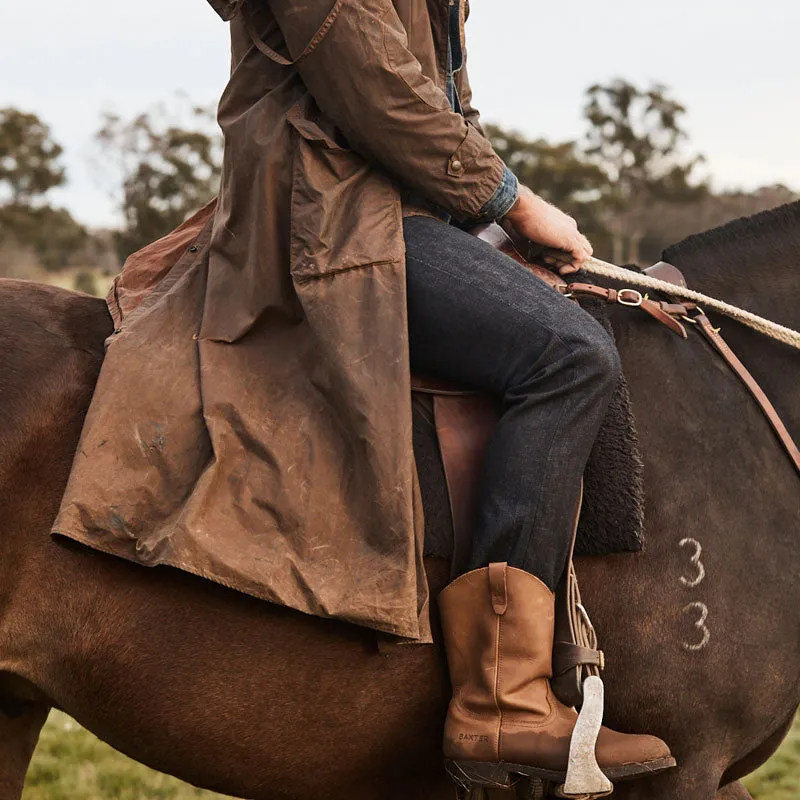 Baxter Gaucho Boot Distressed Brown