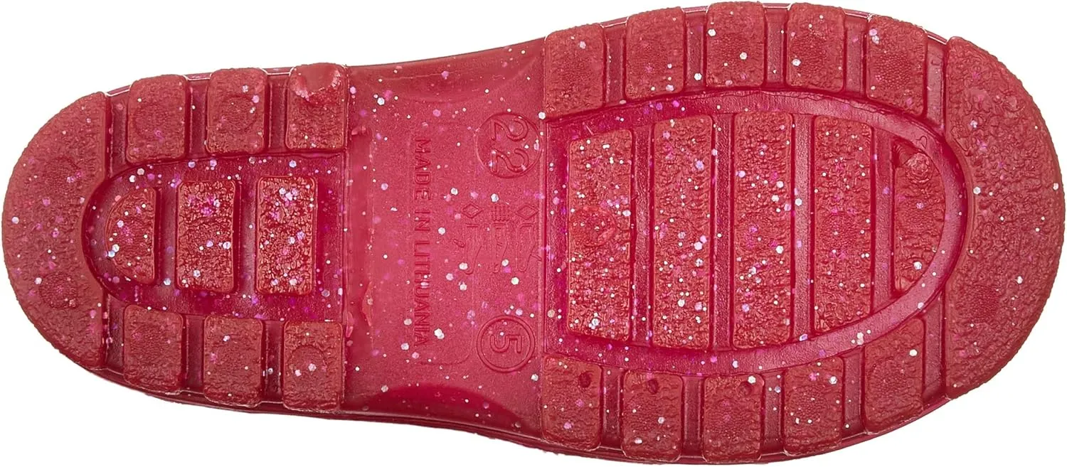 Beck Unisex-Child 910 Glitzer Pink Rain Boot