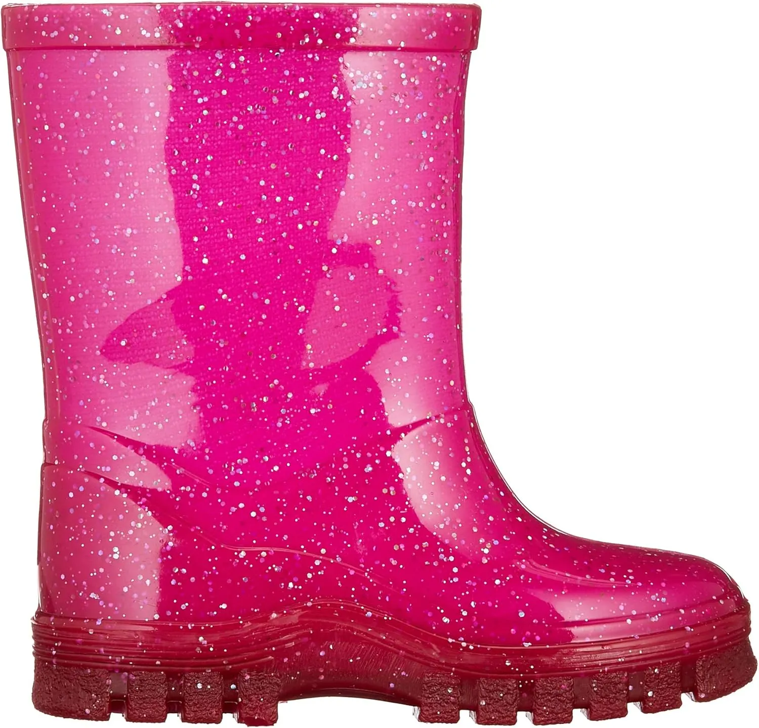 Beck Unisex-Child 910 Glitzer Pink Rain Boot