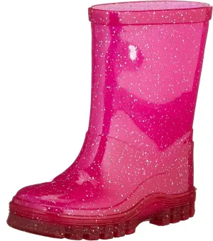 Beck Unisex-Child 910 Glitzer Pink Rain Boot
