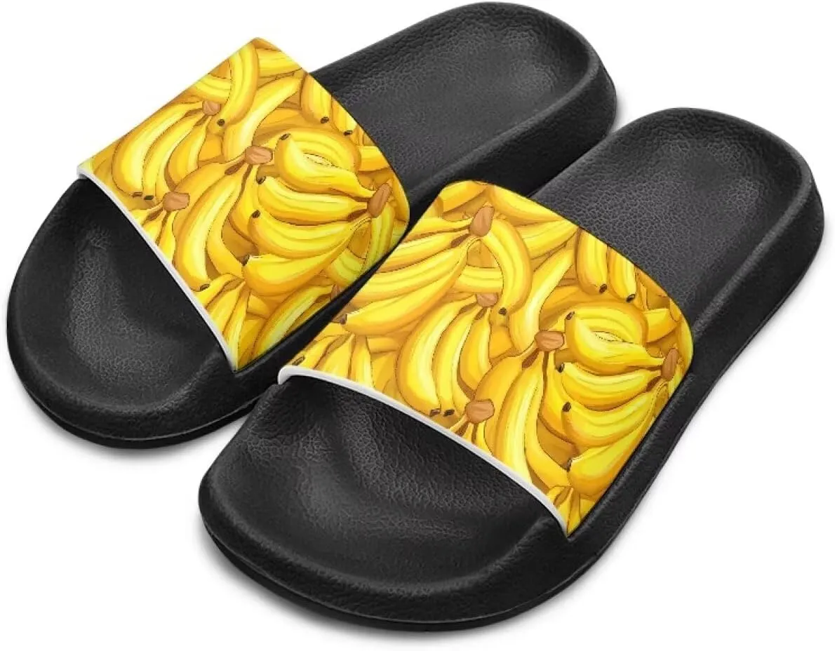 Boy & Girls Slide Sandals Summer Shoes Kids Shower Slippers Non Slip Girls Sandals