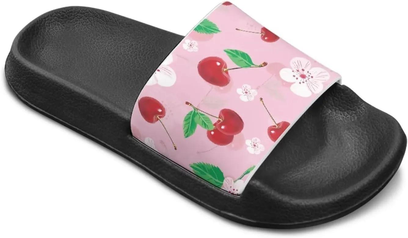 Boy & Girls Slide Sandals Summer Shoes Kids Shower Slippers Non Slip Girls Sandals