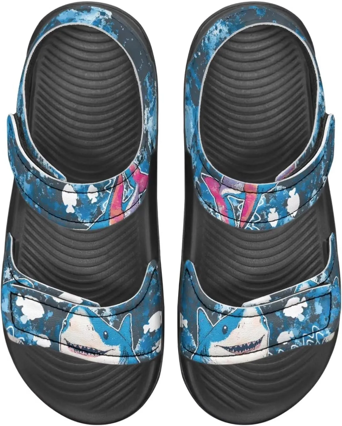 Boys Sandals for Kids Girls Summer Shoes Fashion Slide Sandals with Adjustable Strap Comfort Kids Beach Footwear