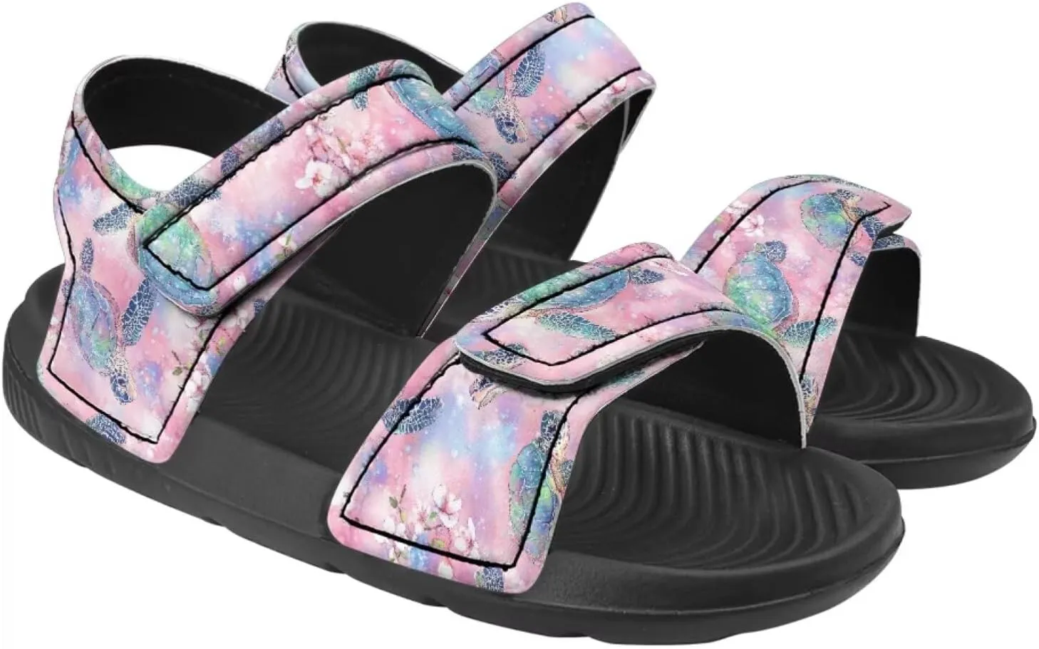 Boys Sandals for Kids Girls Summer Shoes Fashion Slide Sandals with Adjustable Strap Comfort Kids Beach Footwear
