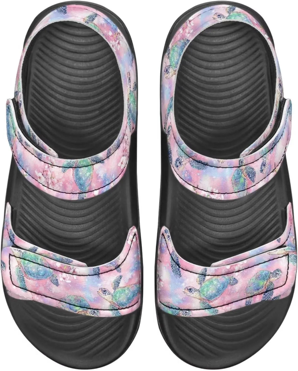 Boys Sandals for Kids Girls Summer Shoes Fashion Slide Sandals with Adjustable Strap Comfort Kids Beach Footwear