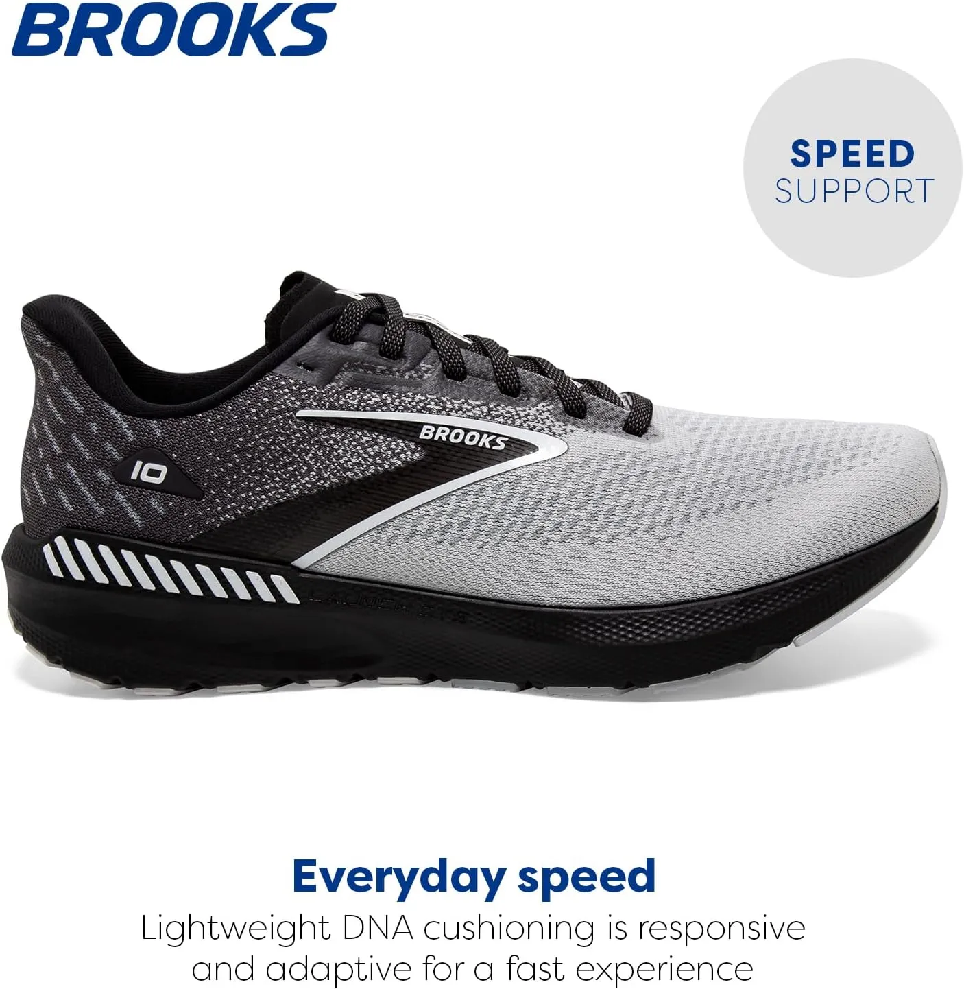 Brooks Mens Launch GTS 10 Supportive Running Shoe
