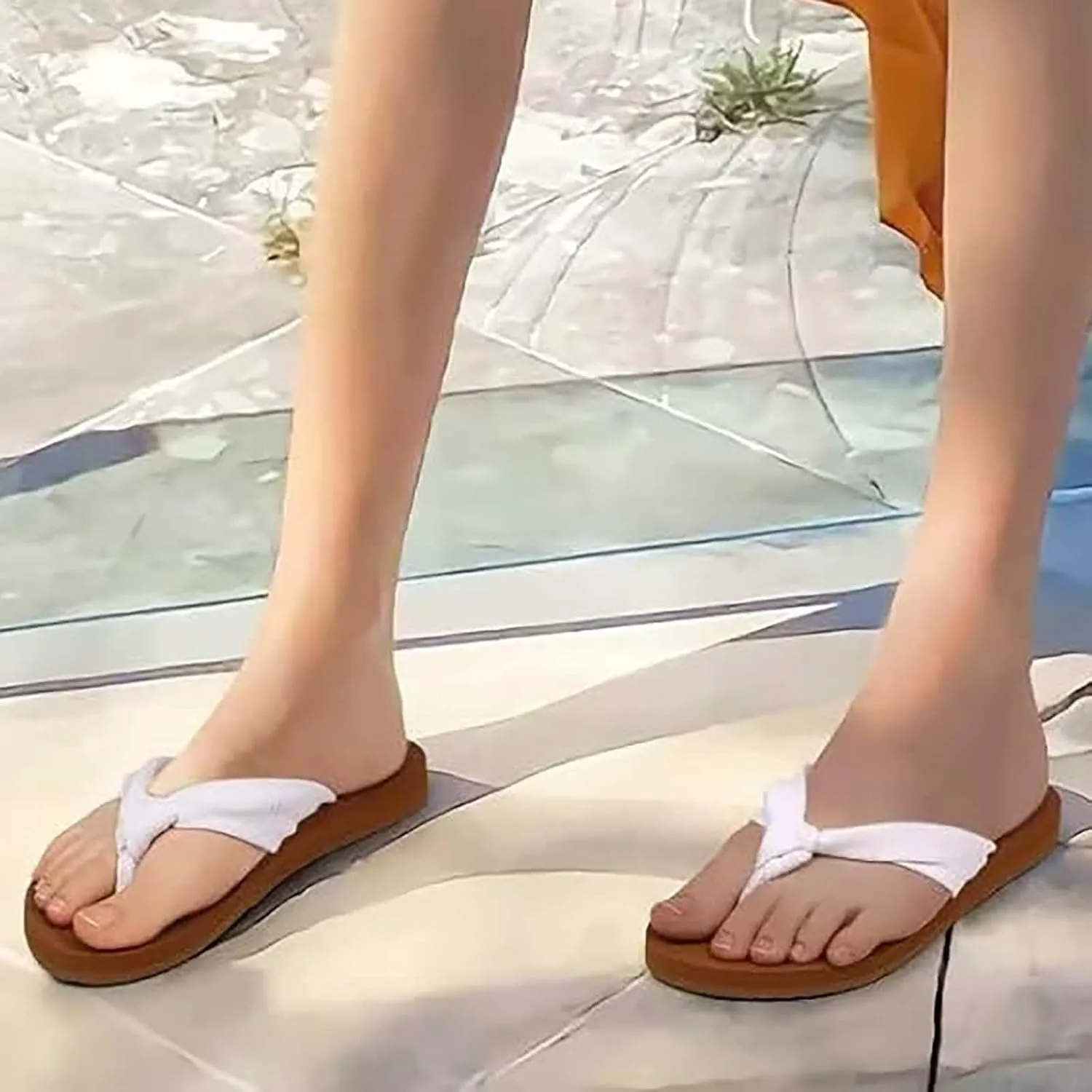 Comfortable Women's Sandals Summer Casual Outdoor Footwear Lightweight Breathable Slip-On Design Versatile Beach Flip Flops Stylish Everyday Summer Shoes