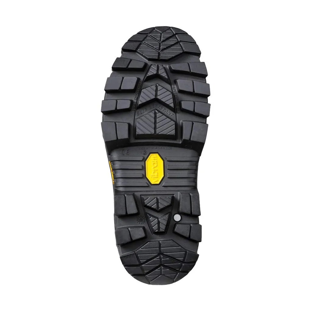 DUNLOP Protective Footwear, Explorer Full Safety with Vibram Sole, 100% Waterproof Purofort Material, Lightweight and Durable Protective Footwear, Slip-Resistant, E902033.09, Size 9 US, Black