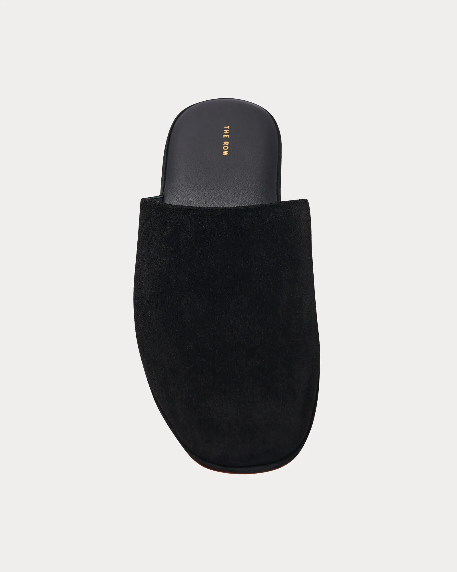 Franco Suede Black Slippers