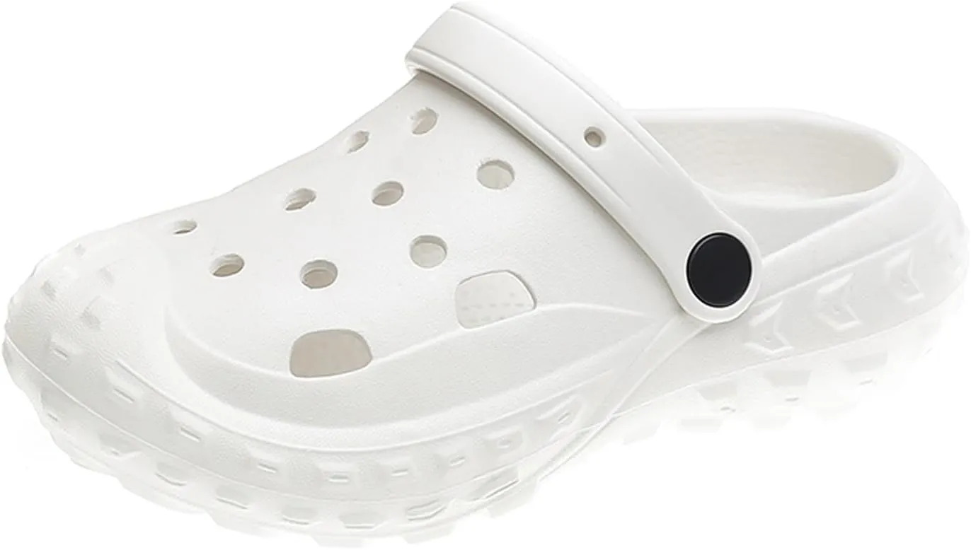 Garden Clogs Shoes Kids Slip On Clogs Indoor Outdoor Walking Slippers for Boys Girls