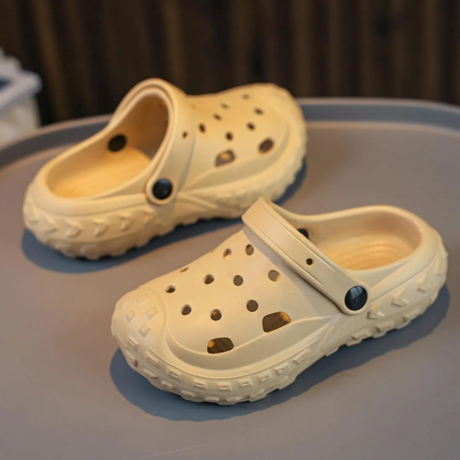 Garden Clogs Shoes Kids Slip On Clogs Indoor Outdoor Walking Slippers for Boys Girls