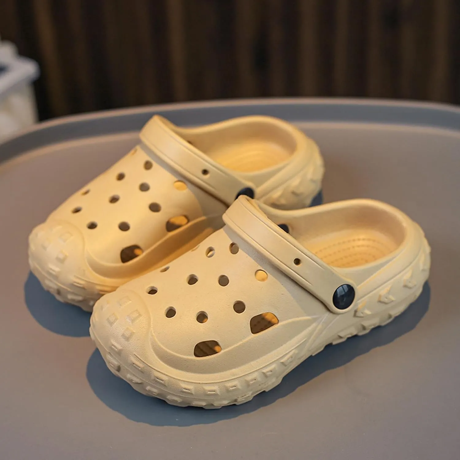 Garden Clogs Shoes Kids Slip On Clogs Indoor Outdoor Walking Slippers for Boys Girls