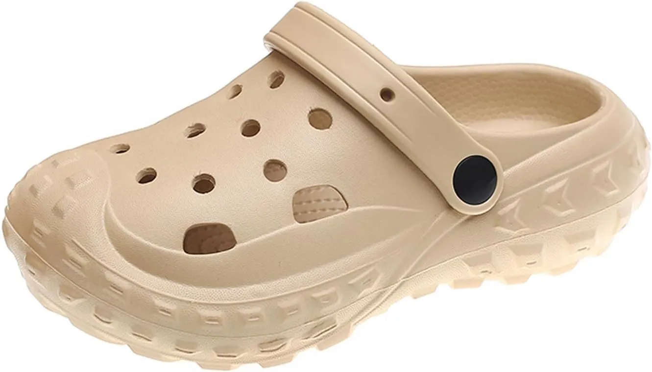 Garden Clogs Shoes Kids Slip On Clogs Indoor Outdoor Walking Slippers for Boys Girls