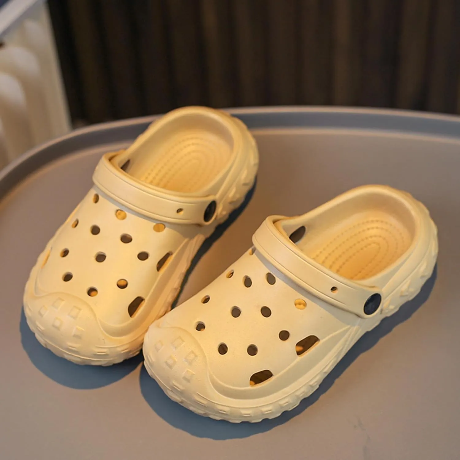 Garden Clogs Shoes Kids Slip On Clogs Indoor Outdoor Walking Slippers for Boys Girls