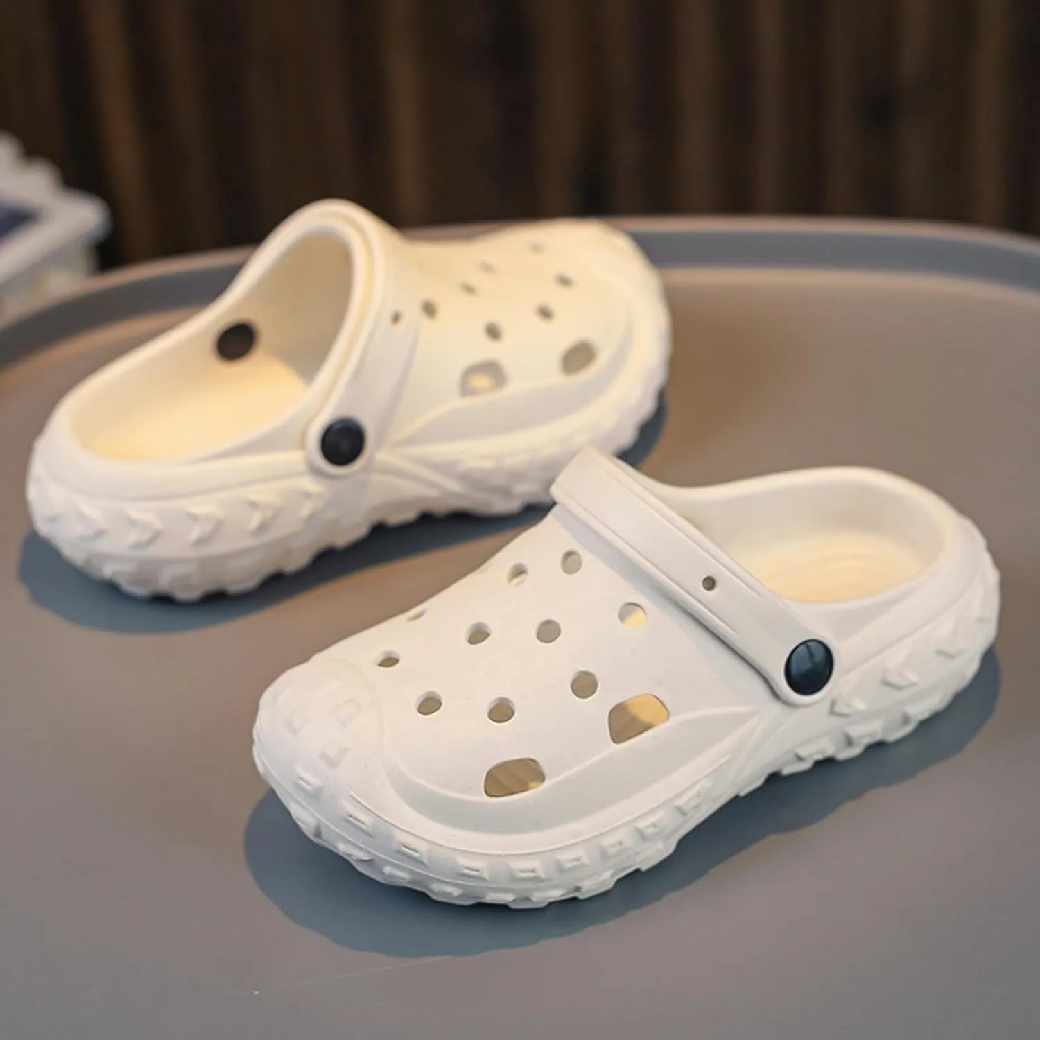 Garden Clogs Shoes Kids Slip On Clogs Indoor Outdoor Walking Slippers for Boys Girls