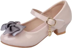 Girls Ballet Shoes Children Shoes with Single Shoes Fashion Leather Shoes Versatile Bow Small Leather Sandals Shoes