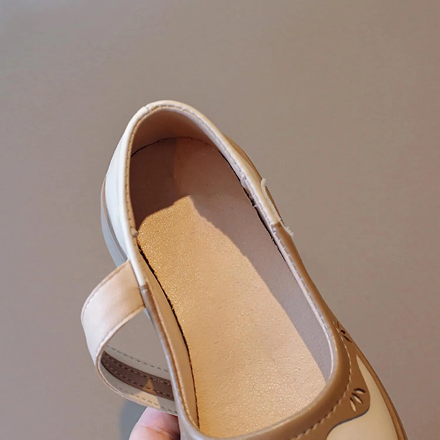 Girls Flats Mary Jane Flower Girl Dress Shoes School Wedding Party Leather Bowknot Shoes for Kids Soft Sole Sandals