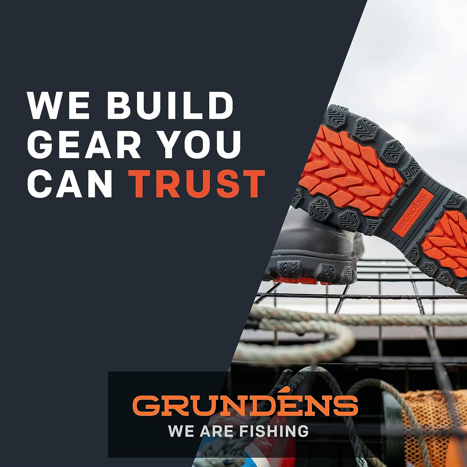 Grundens Mens Deviation 6 Ankle Boot | Durable, Waterproof