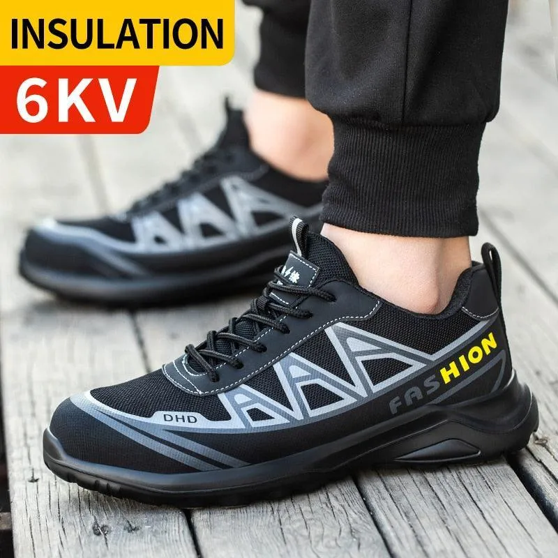 Hardstone Toe Cap Work Safety Shoes