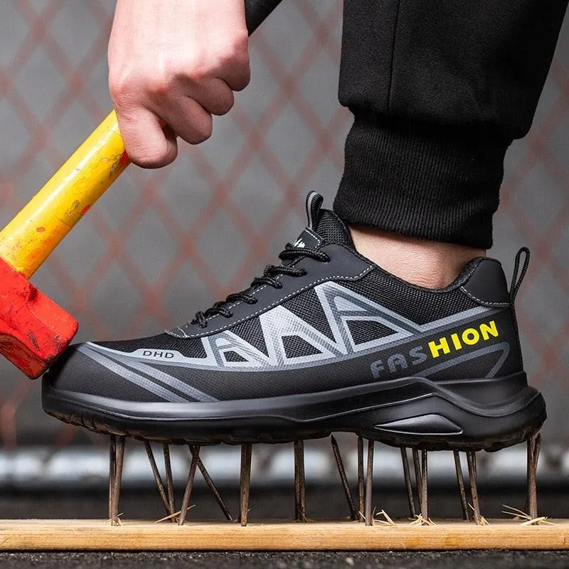 Hardstone Toe Cap Work Safety Shoes