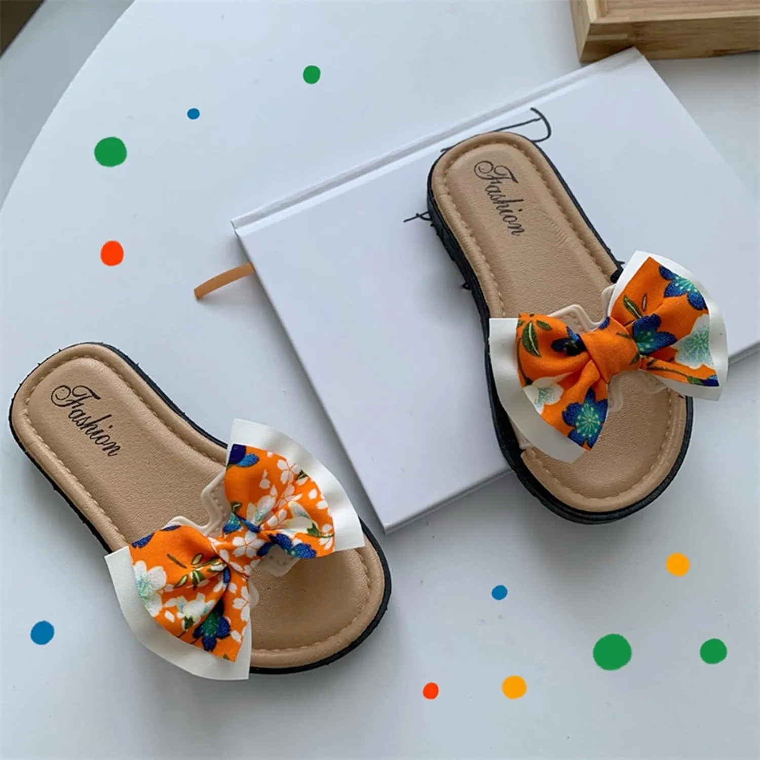 Little Girls Toddler Sandals Children Slippers Fashionable and Versatile Exaggerated Butterfly House Shoes for Kids