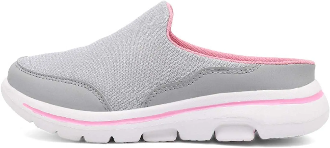 Men's Breathable Barefoot Shoes Soft Flat Soled Slip On Mesh Heelless Walking Shoes Business Casual Shoes