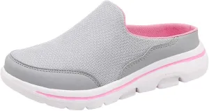 Men's Breathable Barefoot Shoes Soft Flat Soled Slip On Mesh Heelless Walking Shoes Business Casual Shoes