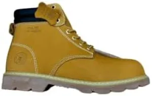 Mens Steel-Toe Water-Resistant Work Boots  Tan
