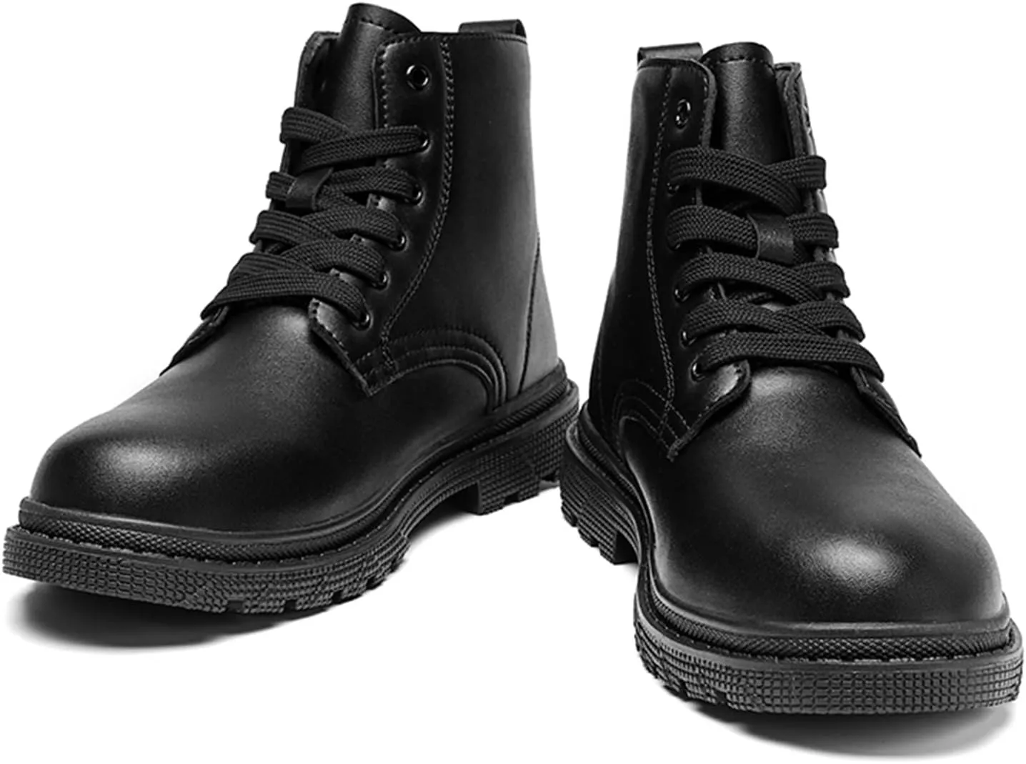 New Men's Ankle Boots Non Slip Waterproof Derby Special sole Cowhide Leather Stylish Vintage Dress