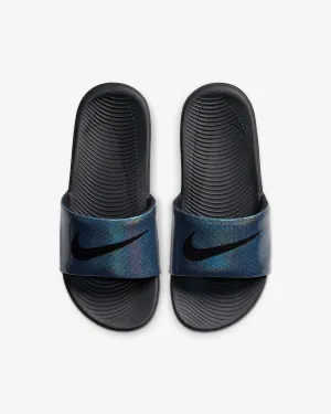Nike Kawa Slides "Baby Dragon" (Blue Hero/Aurora/Black)