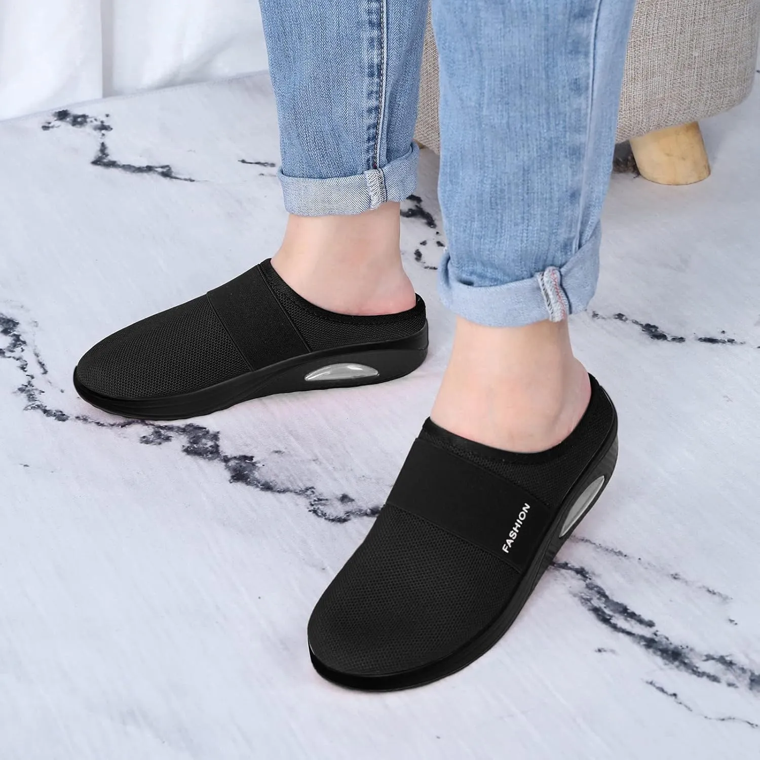 Non Slip Work Shoes Women Lether Woman Shoes Casual Fashion Sneakers Sneakers Walking Memory Foam Athletic High Top Basketball Shoe Cross Trainer Shoe