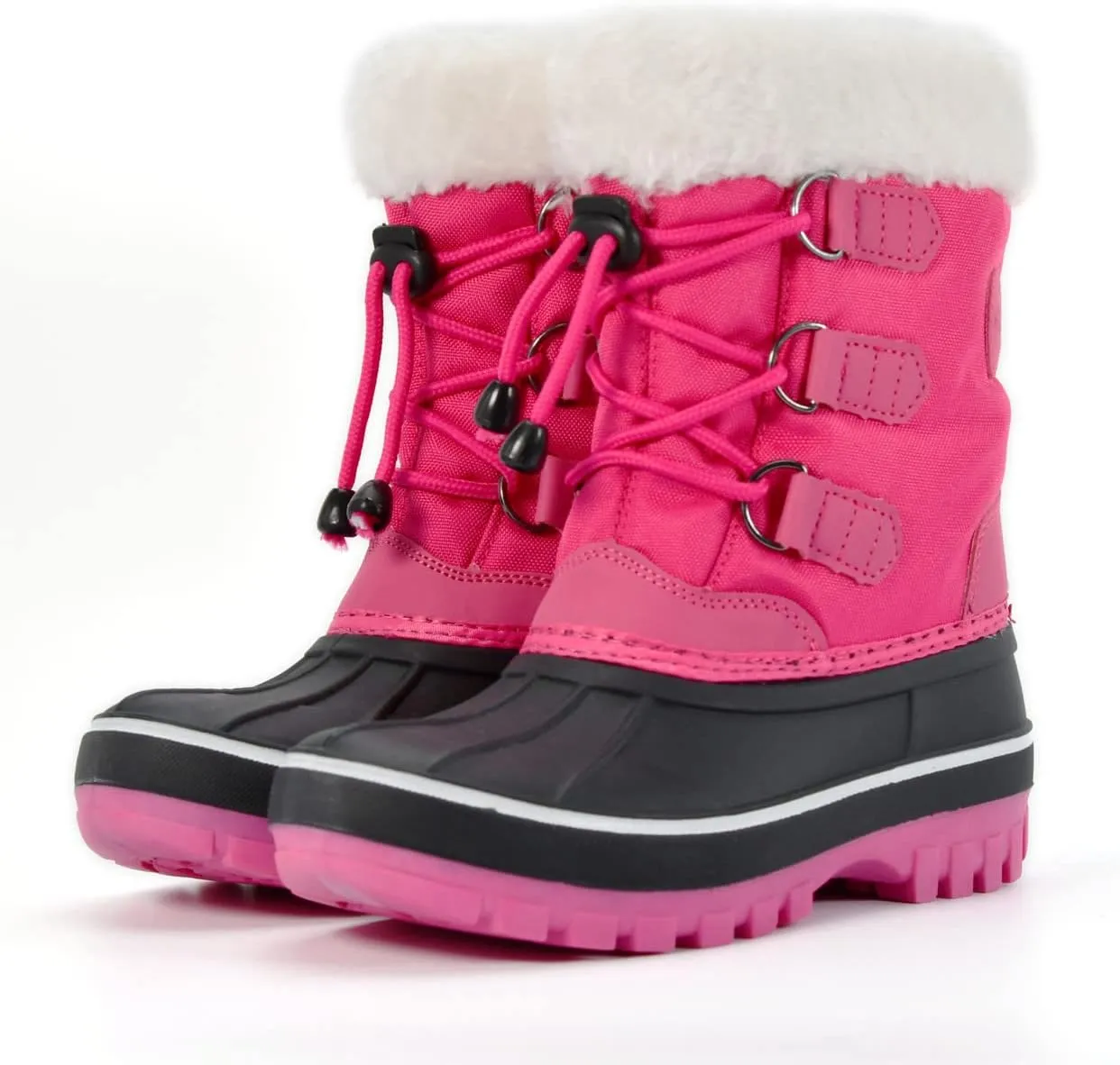Nova Mountain Boy's and Girl's Waterproof Winter Snow Boots