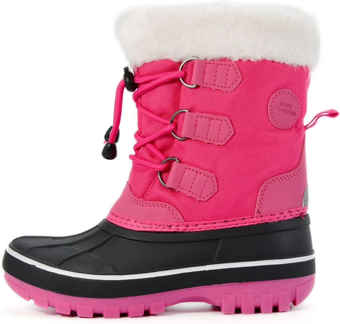 Nova Mountain Boy's and Girl's Waterproof Winter Snow Boots