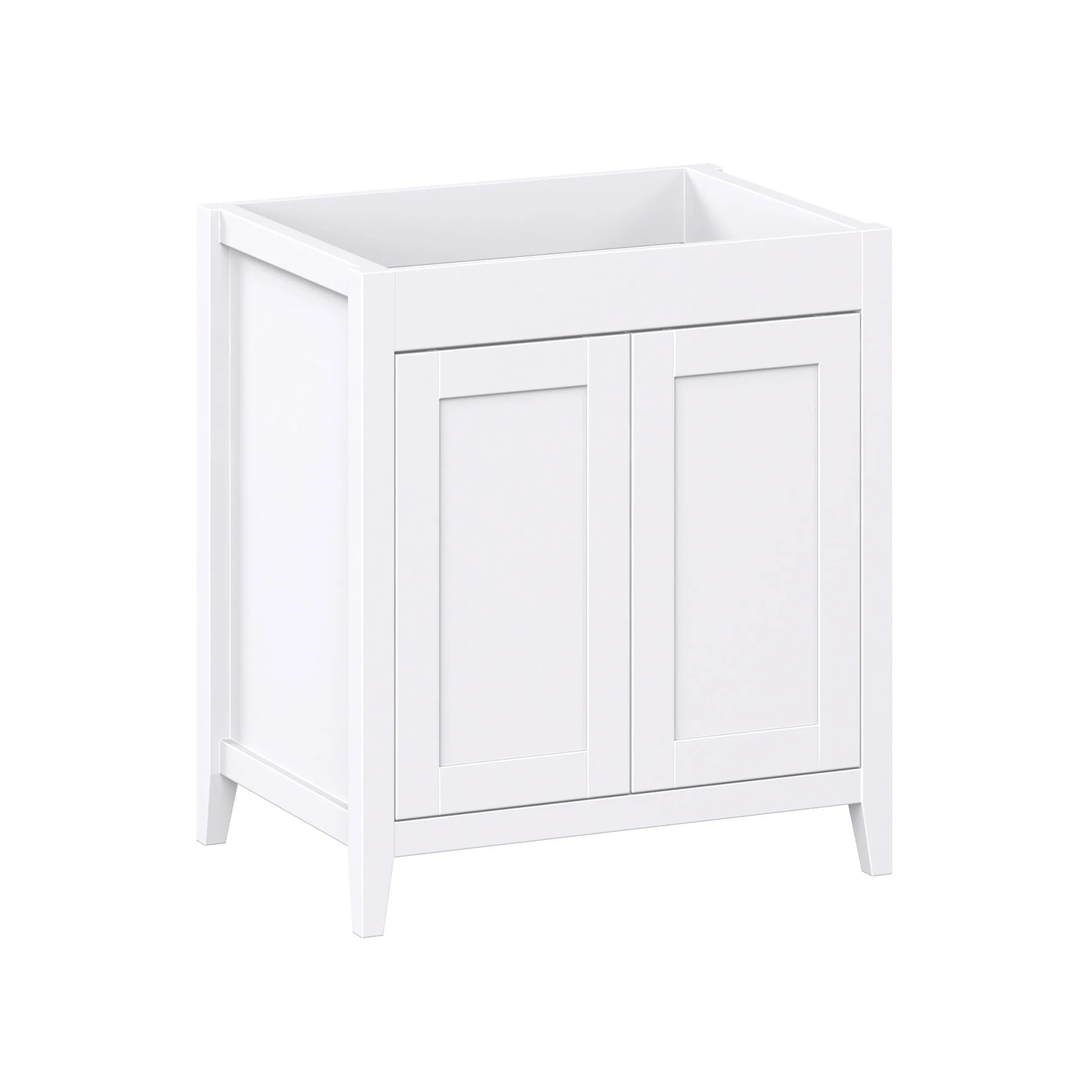 Novara - 30" CANADIAN, White Bathroom Vanity with Quartz top.