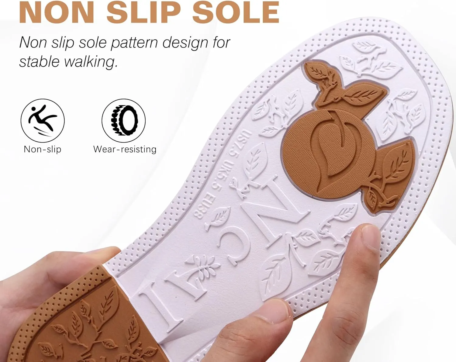 ONCAI Women's Flat Sandals Fashion Square Open Toe Slide Dressy Sandals for Woman Soft Cushion Vegan Comfortable Summer Slip On Casual Walking Outdoor Ladies Sandal Non Slip Rubber Sole Size 6-11 US