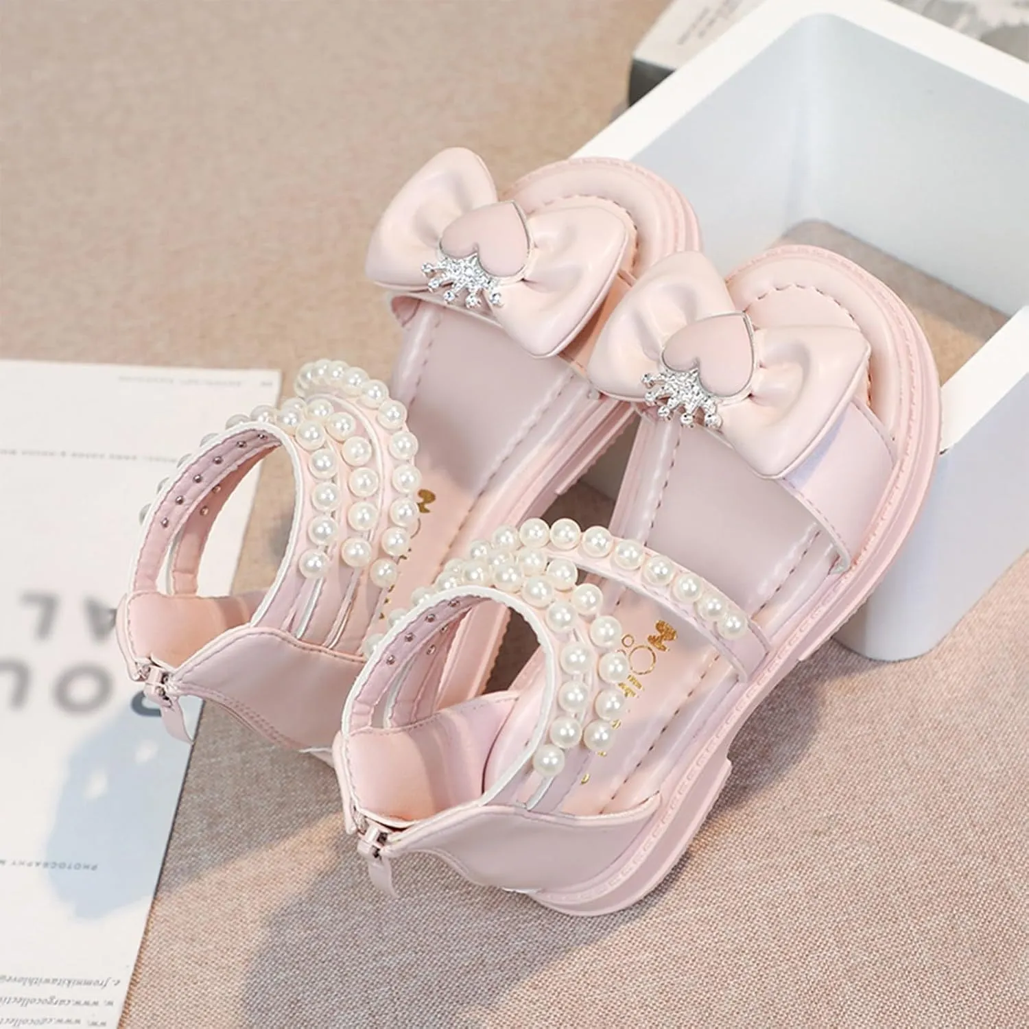 Open Toe Sandals Fashionable And Versatile Shoes For Middle And Large Children Soft Soles For Little Girls Children's Shoes Girls' Sandals