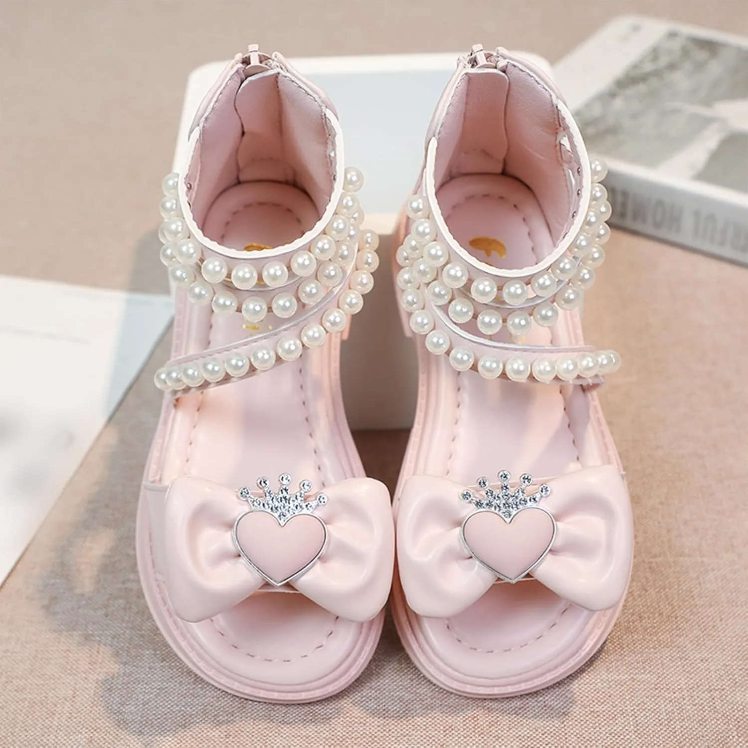 Open Toe Sandals Fashionable And Versatile Shoes For Middle And Large Children Soft Soles For Little Girls Children's Shoes Girls' Sandals