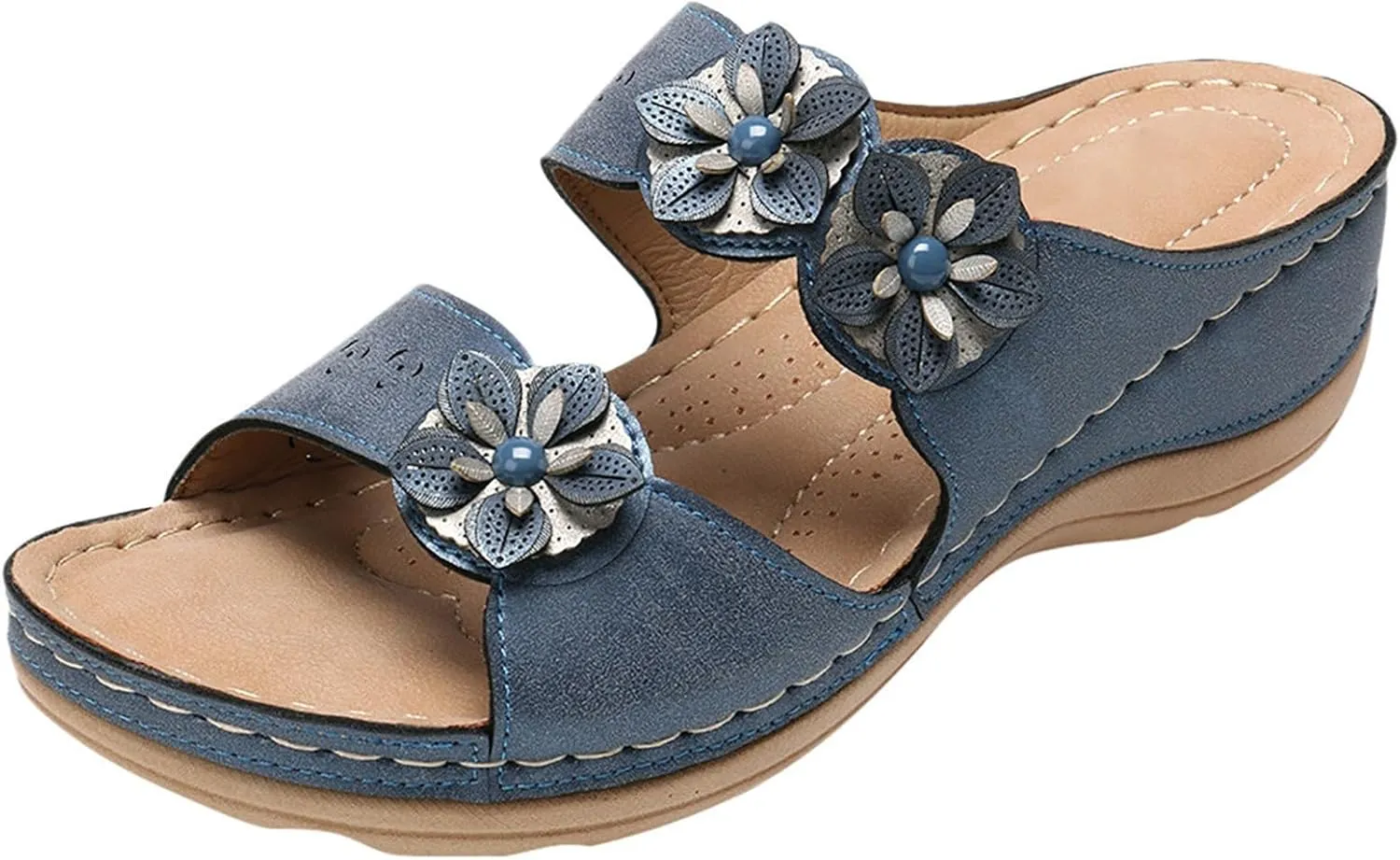 Orthopedic Flip Flops for Women with Arch Support Comfortable Walking Sandals Summer Beach Casual Lightweight Yoga Mat Cushion Recovery Plantar Fasciitis Relief