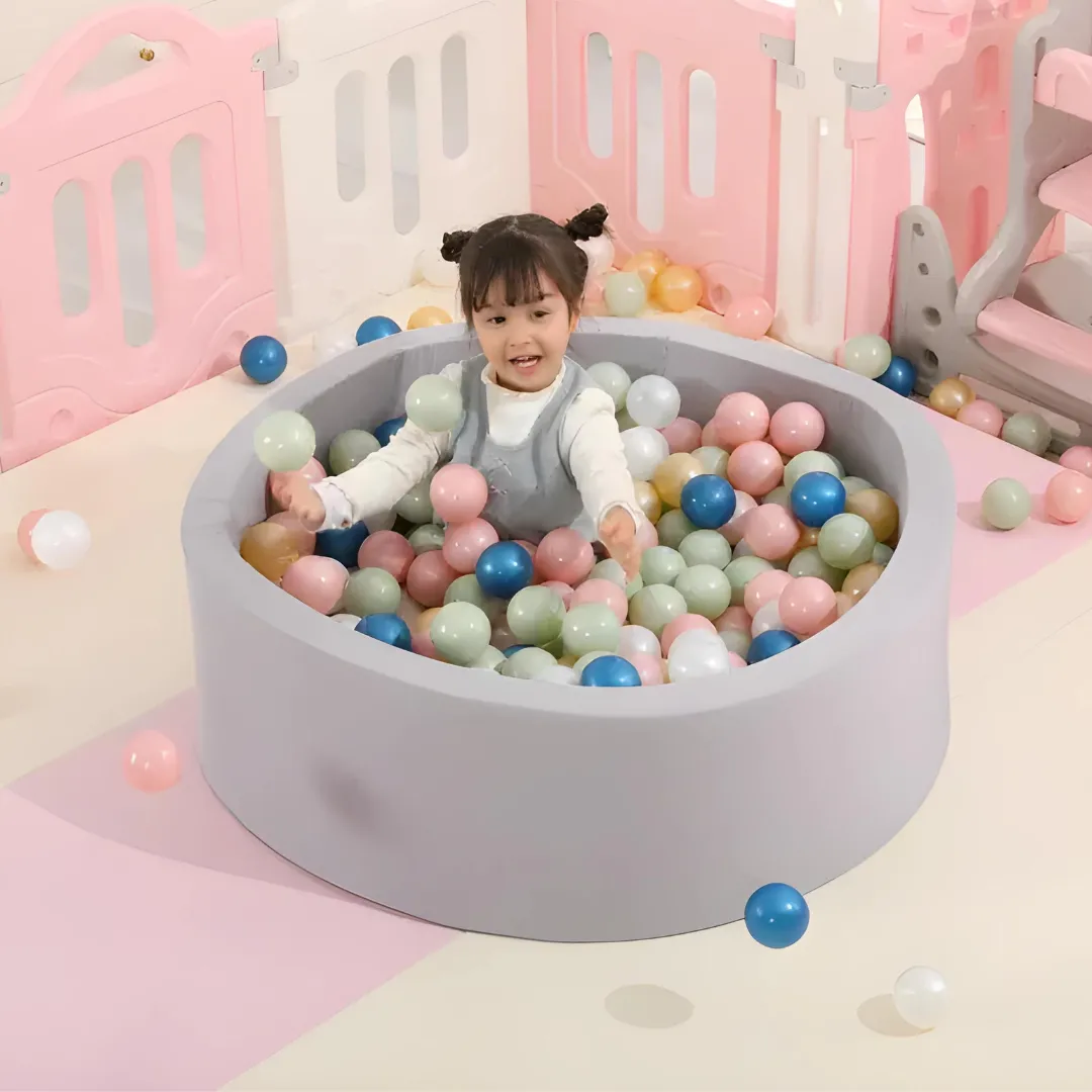 Premium Foam Toddler Ball Pit With 200 Ocean Balls