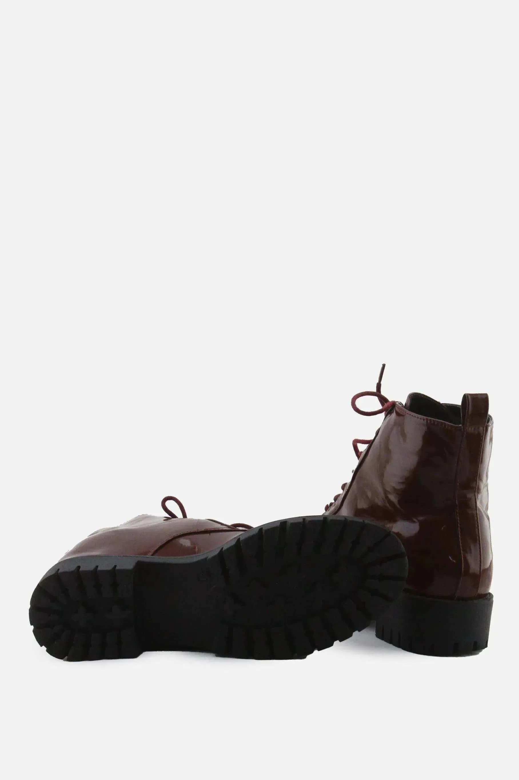 Rainbow Laces Combat Ankle Boots | 100% Synthetic Leather