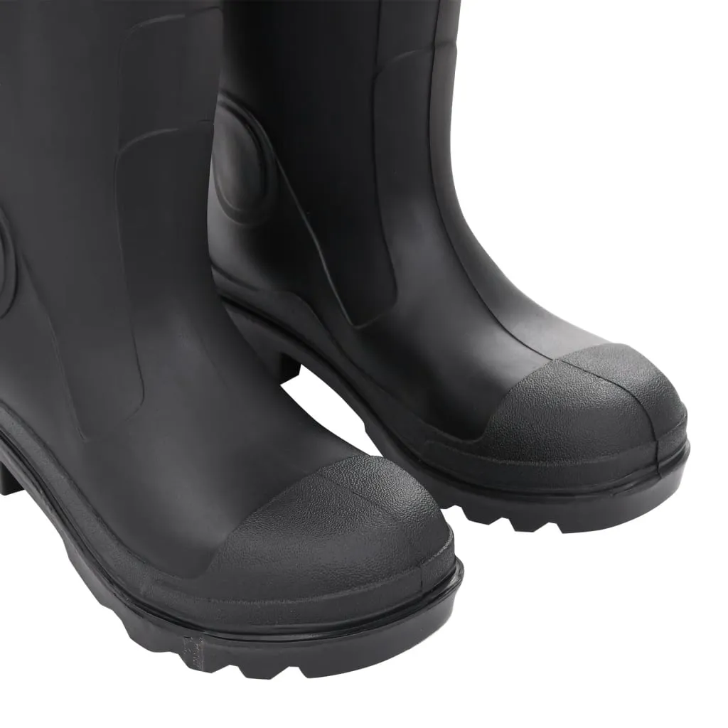 Rian Boots with Removable Socks Black Size 40 PVC