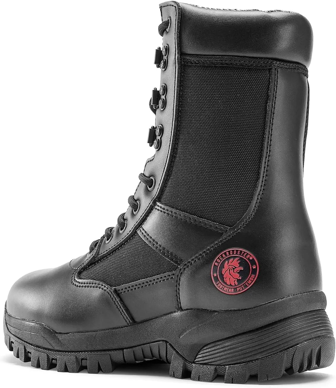 ROCKROOSTER Tactical Boots for men, Comfortable Anti-Fatigue Tech, Durable, Quick Dry Combat Boots