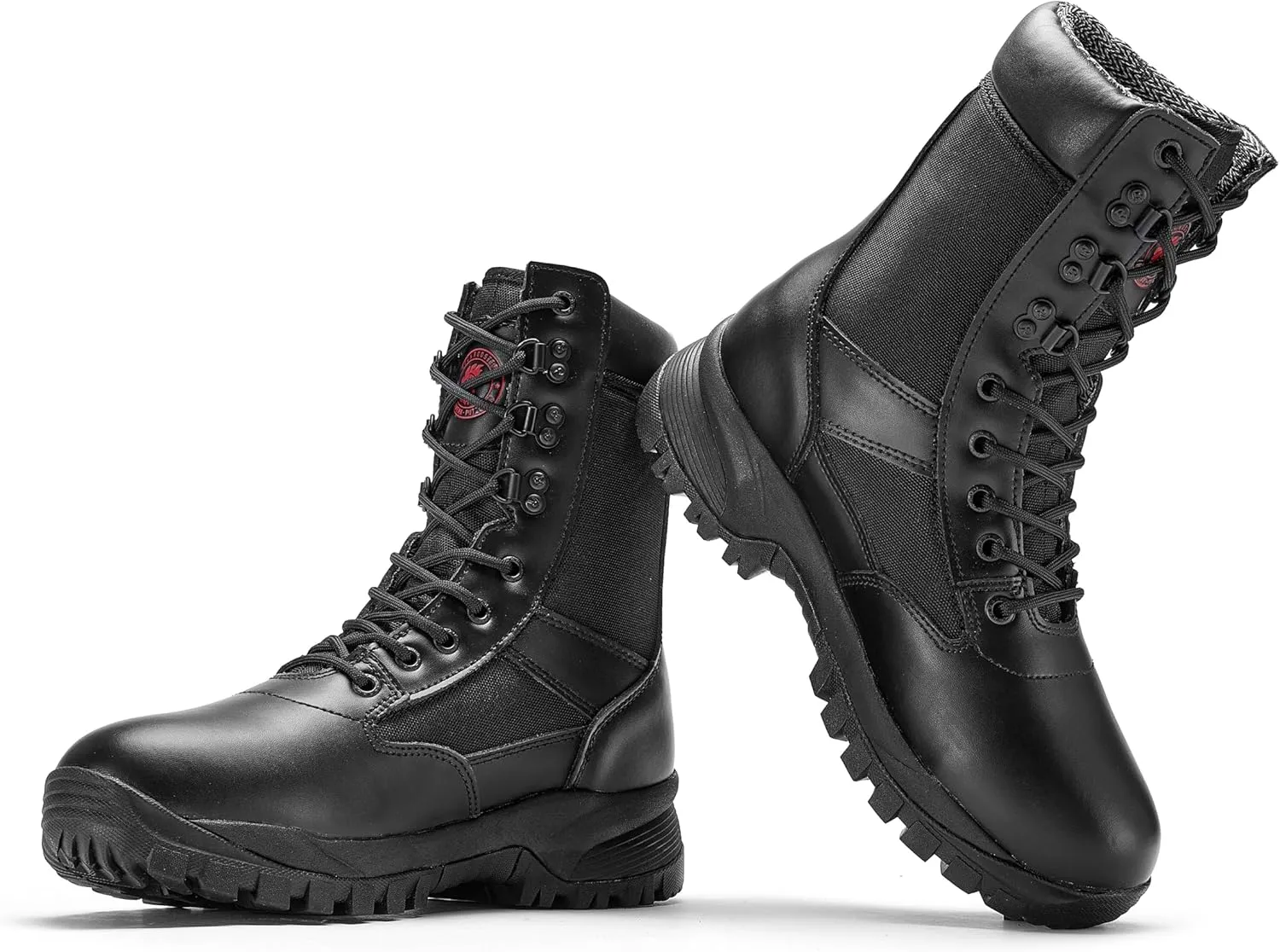 ROCKROOSTER Tactical Boots for men, Comfortable Anti-Fatigue Tech, Durable, Quick Dry Combat Boots