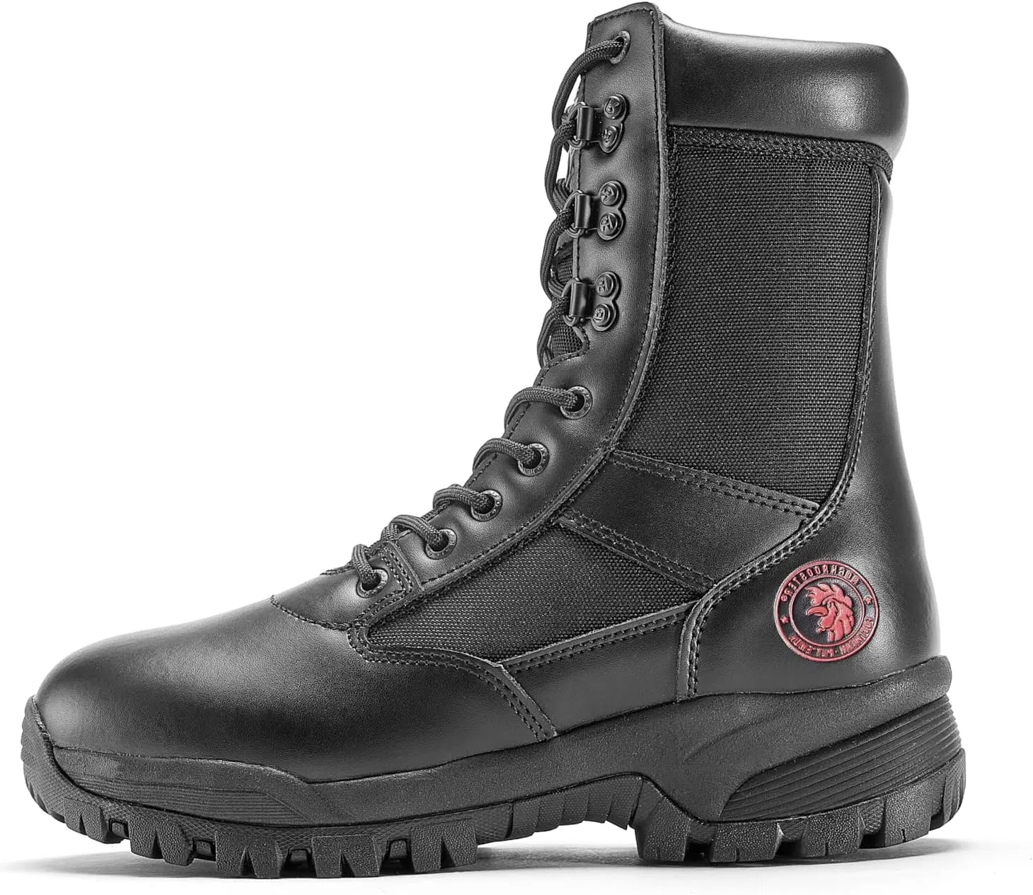 ROCKROOSTER Tactical Boots for men, Comfortable Anti-Fatigue Tech, Durable, Quick Dry Combat Boots